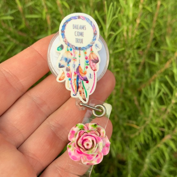 DREAM CATCHER BADGE HOLDER - Picture 1 of 4
